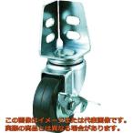 ＴＲＵＳＣＯ　アングル式ゴムキャスター　自在Ｓ付き　Φ５０