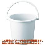 【代引不可・配達日・配達時間帯指定不可】ＴＲＵＳＣＯ　ＰＰカラーバケツ　１０Ｌ　白
