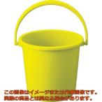 【代引不可・配達日・配達時間帯指定不可】ＴＲＵＳＣＯ　ＰＰカラーバケツ　１０Ｌ　黄