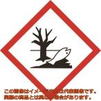 緑十字　ＧＨＳステッカー標識　環境　ＧＨＳ−８（中）　７０×７０ｍｍ　５枚組　ＰＥＴ