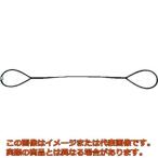 【代引不可・配送日時指定不可】ＴＲＵＳＣＯ　玉掛けワイヤーロープ　段落し　９ｍｍＸ４ｍ