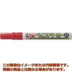 シンワ　工事用ペイントマーカー　中字　丸芯　赤