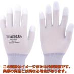 ＴＲＵＳＣＯ　カーボン・ナイロンインナー手袋ＰＵ指先コート　Ｌ