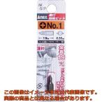 アネックス　溝付超短ビット　＋１×１９