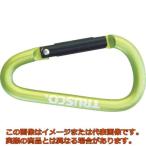 ＴＲＵＳＣＯ　カラビナ　線径５ｍｍＸ５０ｍｍ　Ｄ型　グリーン
