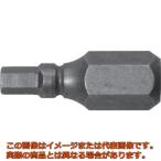 アネックス　溝付超短六角レンチビット１本組　対辺３×１９