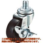 【代引不可・配達日・配達時間帯指定不可】ユーエイ　ねじ込みキャスターＳ付自在車　５０径ゴム車輪