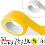 ラインテープ ソーシャルディスタンスシール 50mm×33m 床用テープ コートテープ バスケットコートテープ