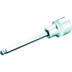 トネ TONE ボールポイントヘキサゴンソケット 対辺寸法4mm 差込角9.5mm 長さ48mm 3BH-04