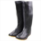 福山ゴム 長靴 ノーカーズ#1 ブラック L 25.5cm〜26cm 農作業 田植え ガーデニング