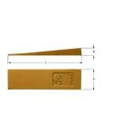 Ampco スイス MP3804B 防爆くさび 全長150×刃幅38×高さ19mm (1丁)