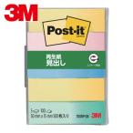3M スリーエム ポスト・イット 50X15mm 100枚X5パッド グラデーション4色 (1Pk) 700RP-GK