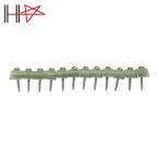 ダイドーハント ポリカ連結波板ビス 12連×8本(96本入) 4.2×35mm クリアー (1箱) 45950