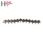 ダイドーハント ショート連結波板ビス 12連×8本(96本入) 4.2×23mm ブロン (1箱) 45953