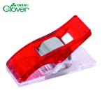 クロバー clover 仮止めクリップ 30個入 赤 (1袋) 22-738