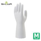 ショーワグローブ 塩化ビニール手袋 きれいな手 うす手 ホワイト Mサイズ (1双) KTU-MW