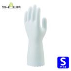 ショーワグローブ 塩化ビニール手袋 きれいな手 うす手 ホワイト Sサイズ (1双) KTU-SW