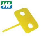 ミツヤ mitsuya ダンロック 黄 4個入 M55247 (1袋) DL4P-YL
