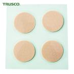 トラスコ TRUSCO 滑り止めシート 両面タイプ 25パイ丸形 4個入 (1枚) TNSS-25P4