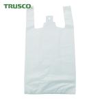 トラスコ TRUSCO レジ袋 20/35号 430X340(215)mm 乳白 100枚入 (1袋) TRB20-35-W