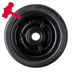 ハンマーキャスター 425G-R65 G型ゴム車輪 65mm (1個)