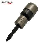 MUST TOOL マストツール 19790 QC六角軸変換アダプター IM-4W2H-AP (1個)