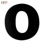 ダイドーハント マグネット切り文字 ブラック 0 (1枚) 品番：10177776