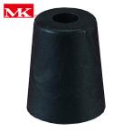 MK M-600-15U ゴムセーフ戸当 黒 15mm (1個)