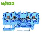 WAGO ワゴ 2202-1404-PK プッシュボタン操作タイプ スプリング式中継端子台2202シリーズ4線式用 (1個)