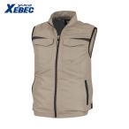 XEBEC ジーベック 空調服ベストXE98011−81−L キャメル (1着) 品番:XE98011-81-L