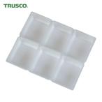 トラスコ TRUSCO PPトレー 角 ミシン目付き 6マス 51X66 20枚入 (1袋) PPTSM-51X66