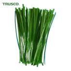 トラスコ TRUSCO 園芸用ビニールタイ 幅4mm×長さ100mm 緑 100本入 (1袋) GVT100-100