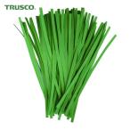 トラスコ TRUSCO 園芸用ペーパータイ 幅4mm×長さ100mm 緑 100本入 (1袋) PVT100-100
