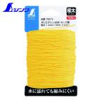 シンワ測定 78573 ポリエチレン水糸 カード巻 極太 1.2mm 100mイエロー (1個)
