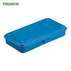 トラスコ TRUSCO トランク型工具箱 203X109X35 ブルー (1個) T-19
