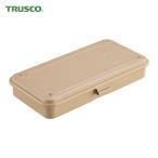 トラスコ TRUSCO トランク型工具箱 203X109X35 ライトサンド (1個) T-19LS