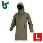 カジメイク 7590 バッグインコート オリーブ L (1着) 7590-58-L