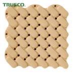 トラスコ TRUSCO 抗菌・防炎ジョイントスノコ 素足用 ベージュ (1枚) TJSS15-BE