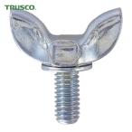 トラスコ TRUSCO プレス蝶ボルト 3種 ユニクロ M6×20 17個入 (1Pk) B36-0620