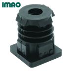 ELESA NDLQ20-M10 角パイプ用 エンドキャップ (1個)