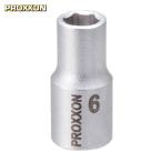 PROXXON 83714 ソケット1/4(6角タイプ) 6mm (1個)