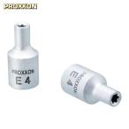 PROXXON 83788 E型トルクスビットソケット 1/4 E4 (1個)