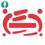 つくし 墜落制止用器具フック用蛍光ステッカー Uネオン 蛍光レッド (1組) 891-UR