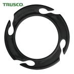 トラスコ TRUSCO コーンフックリング 黒(2個入) (1袋) TCHRBK