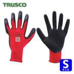 トラスコ TRUSCO ゴム背抜き手袋 レッド 1双入 13ゲージ S (1双) TRG131R-S