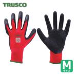 トラスコ TRUSCO ゴム背抜き手袋 レッド 1双入 13ゲージ M (1双) TRG131R-M