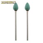 PROXXON 26778 マイクログラインダー用先端工具 軸付き砥石2本(GC150) 卵 (1S)