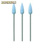 PROXXON 26288 マイクログラインダー用先端工具 シリコンバフ (蝋燭) 3本 (1S)