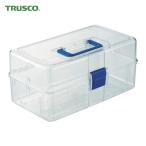  Trusco TRUSCO полимер производства ящик для инструментов прозрачный ящик для инструментов средняя тарелка автоматика открытие и закрытие модель (1 шт ) номер товара :TCRBOXAT