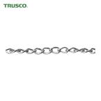 トラスコ TRUSCO 鉄クロームマンテルチェーン 2.3mm×2m (1本) TIM123-2M